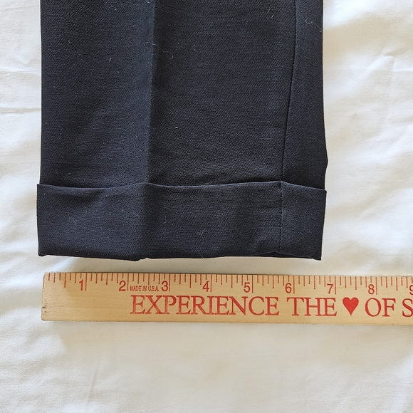 Women’s White House Black Market The Slim Crop blk dress pants slacks SZ 8R NWT - Picture 13 of 16